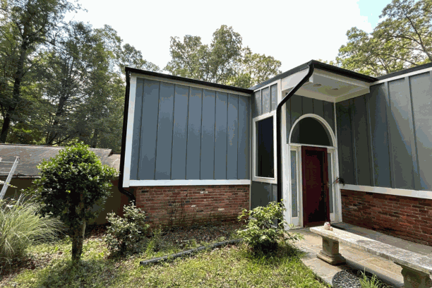 Seamless gutter installation — Maryland