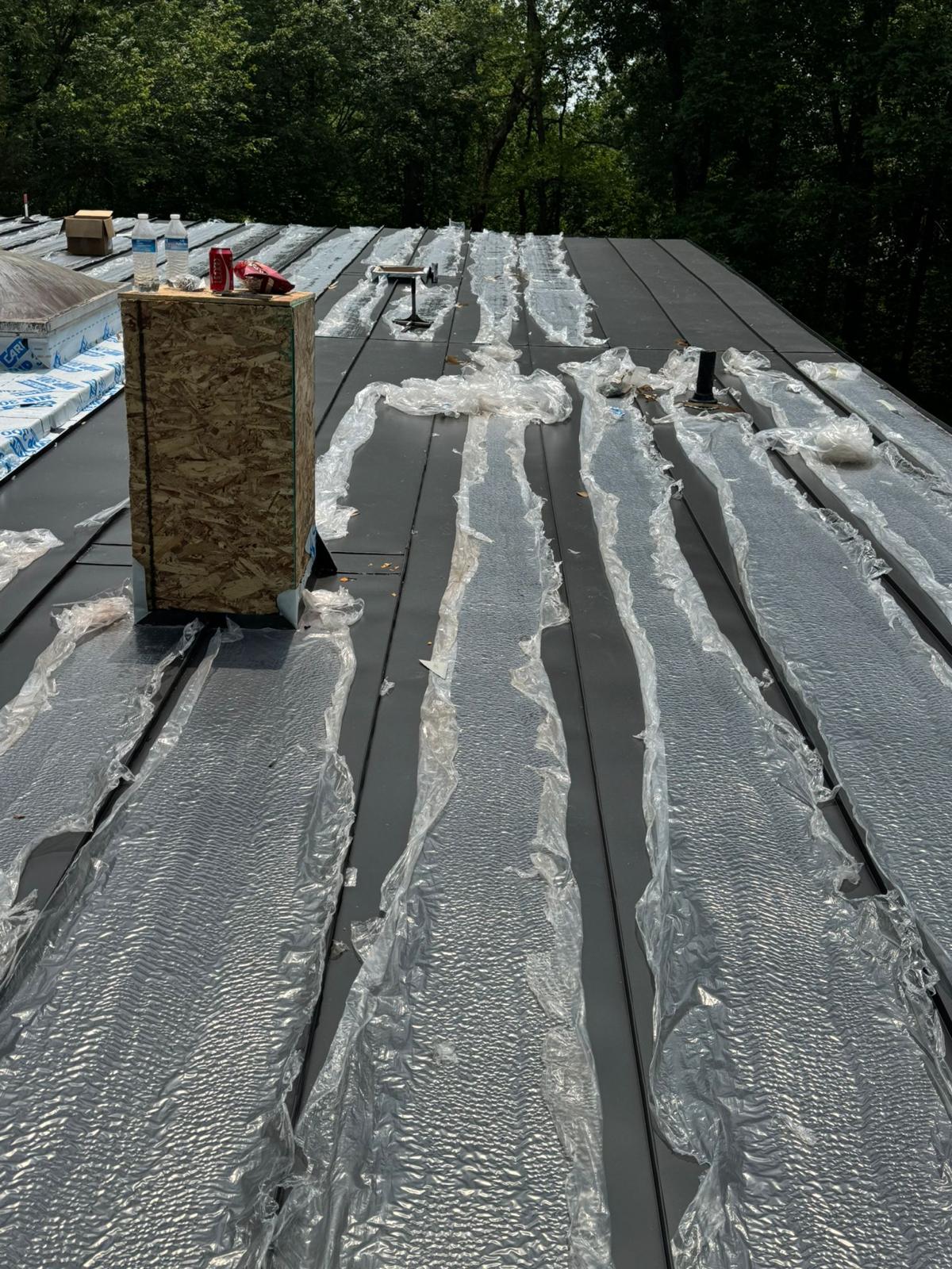 Premium standing-seam metal roof in Maryland