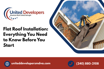 flat roof installation