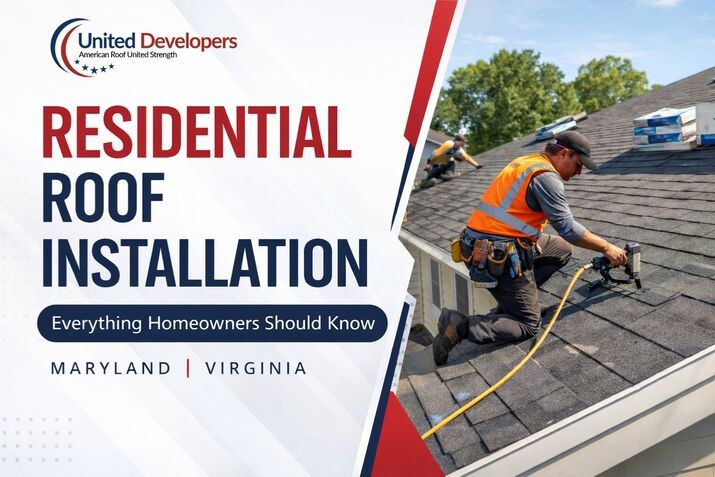 residential roof installation mdva