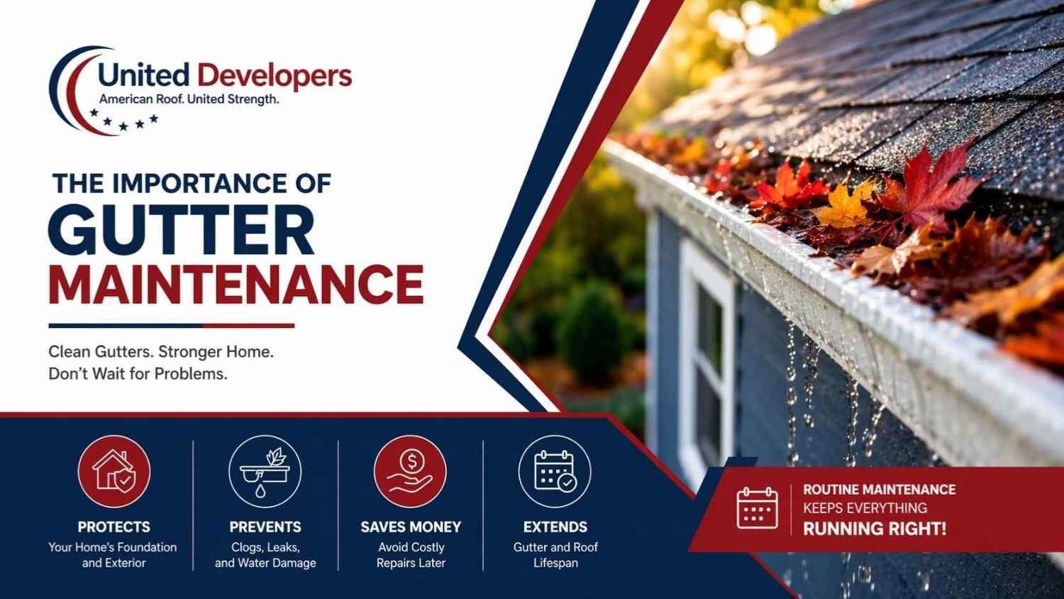 importance of gutter maintenance in maryland and virginia